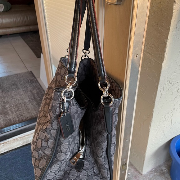 🌹COACH Black Phoebe Shoulder Bag - Picture 2 of 4